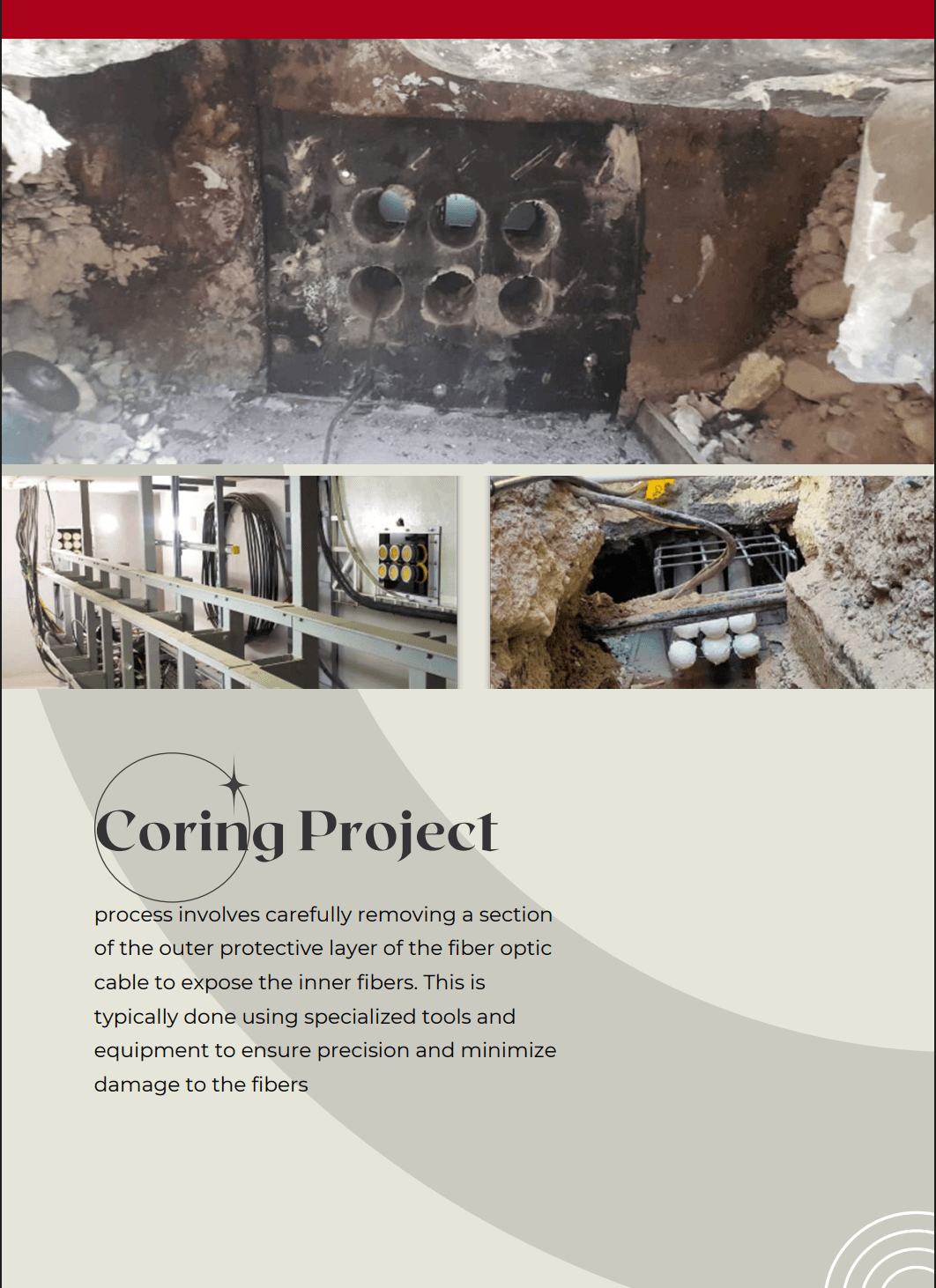 Fiber Optic Coring