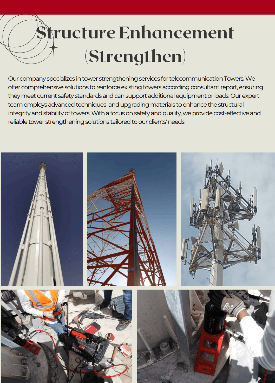 Tower Strengthening